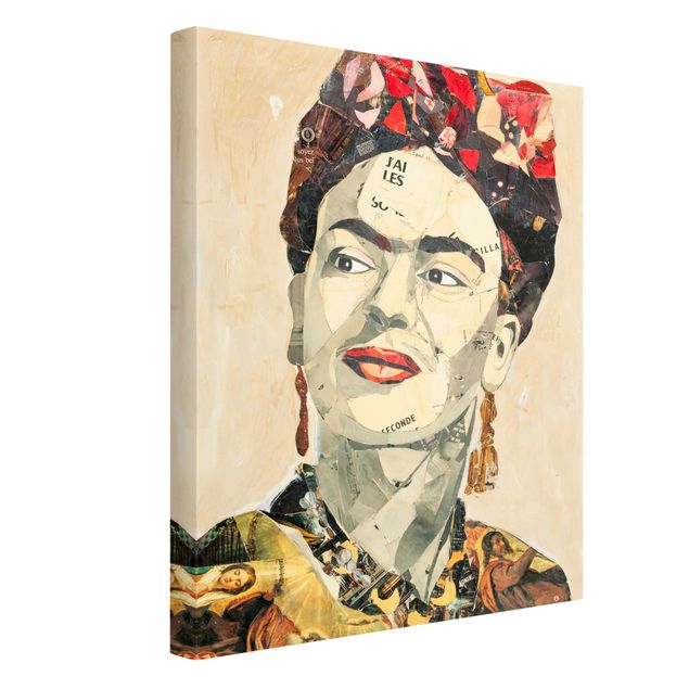 Modern art prints Frida Kahlo - Collage No.2