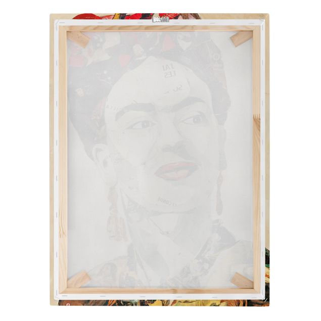 Canvas prints Frida Kahlo - Collage No.2