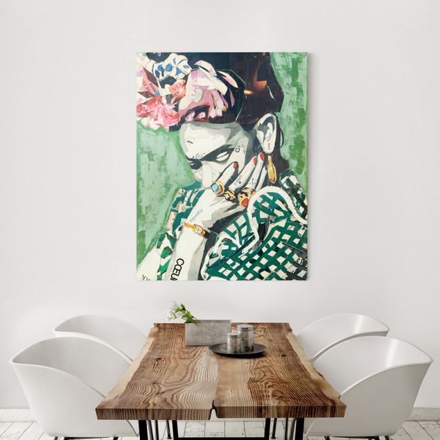 Canvas art Frida Kahlo - Collage No.3