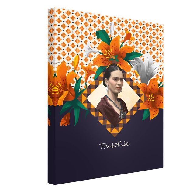 Modern art prints Frida Kahlo - Lilies