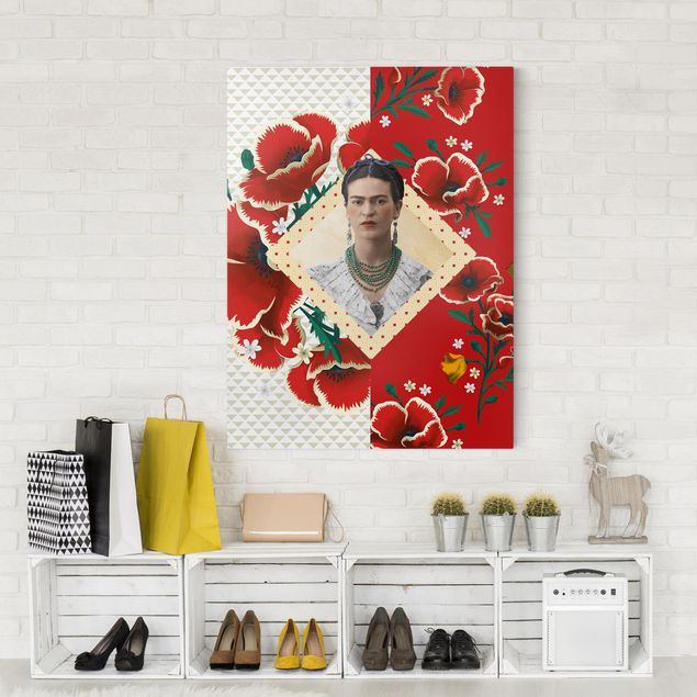 Poppy print Frida Kahlo - Poppies