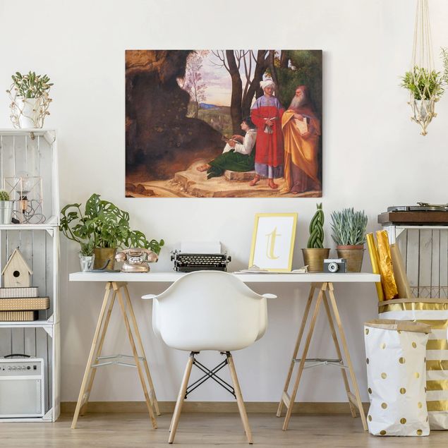 Canvas Italy Giorgione - The Three Philosophers