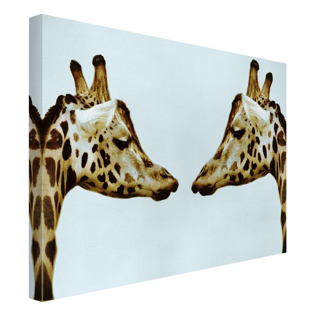 Animal canvas Giraffes In Love