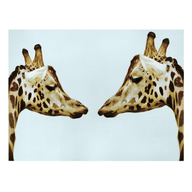 Prints modern Giraffes In Love