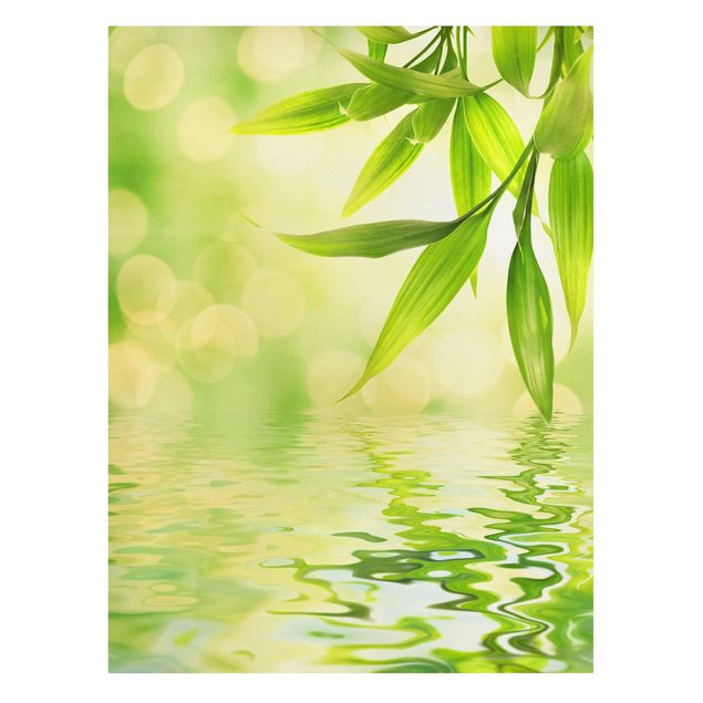 Contemporary art prints Green Ambiance I
