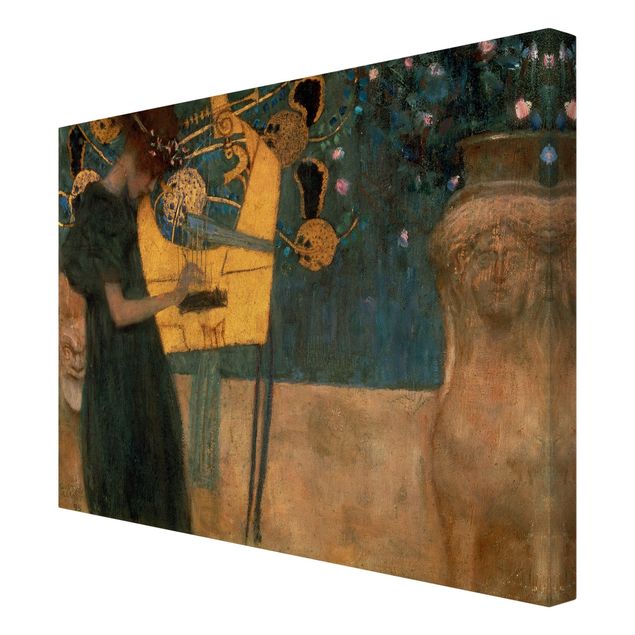 Canvas art Gustav Klimt - Music