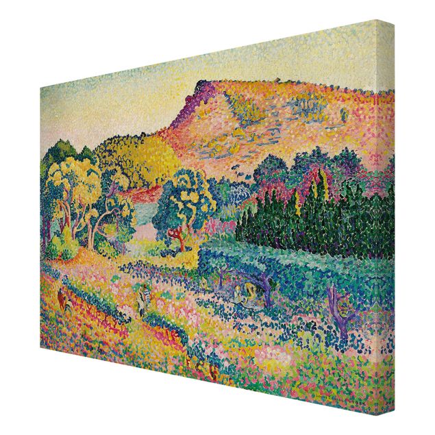Mountain wall art Henri Edmond Cross - Landscape With Le Cap Nègre