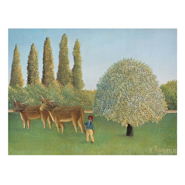 Canvas art Henri Rousseau - Meadowland