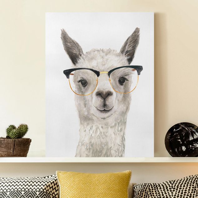 Kitchen Hip Lama With Glasses I