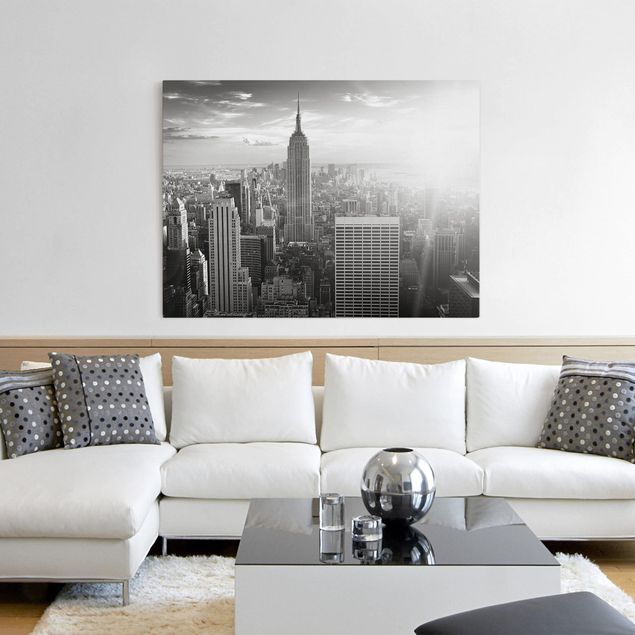 New York skyline canvas Manhattan Skyline