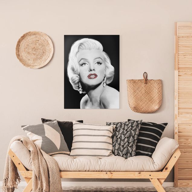 Vintage posters Marilyn With Earrings