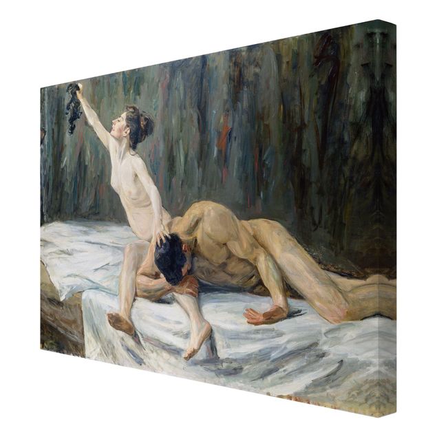 Canvas art prints Max Liebermann - Samson And Delilah