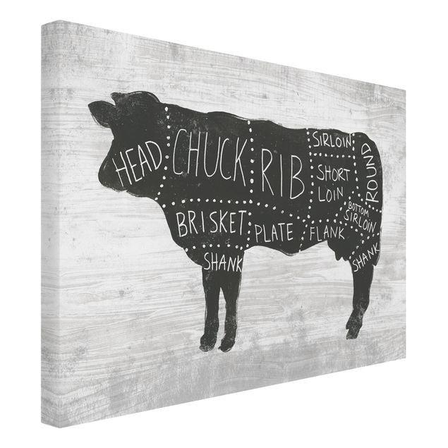 Framed quotes Butcher Board - Beef