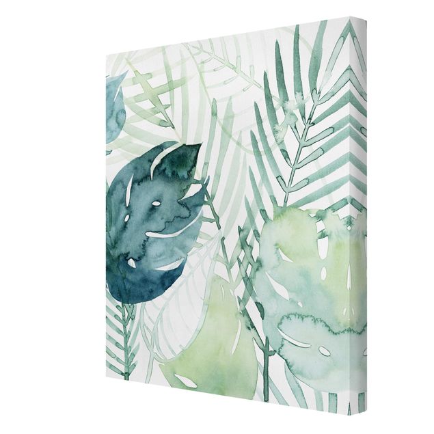 Prints Palm Fronds In Watercolour I