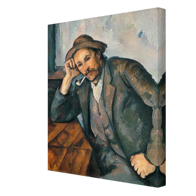 Canvas art Paul Cézanne - The Pipe Smoker