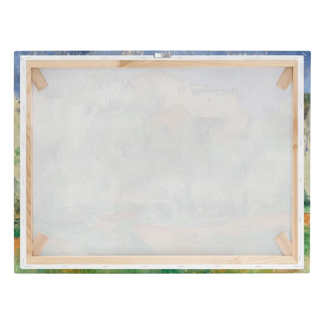 Canvas art prints Paul Cézanne - House And Dovecote At Bellevue