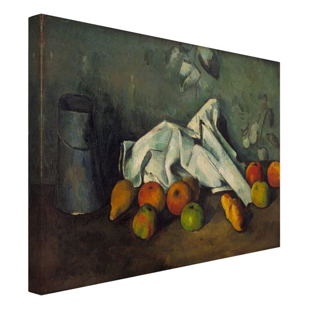 Art style Paul Cézanne - Still Life With Milk Can And Apples