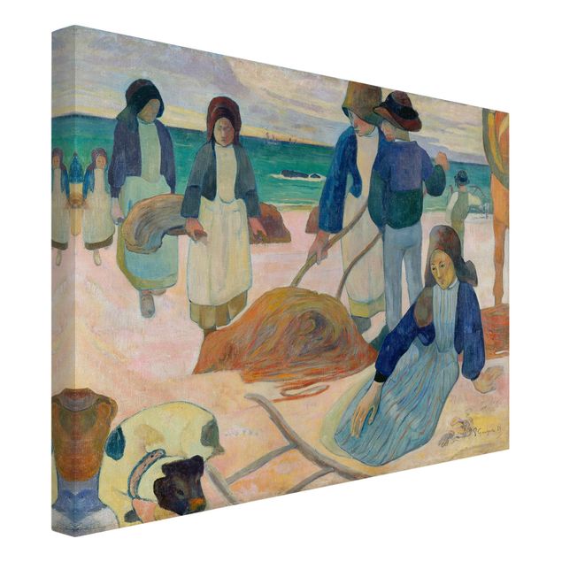 Dog canvas Paul Gauguin - The Kelp Gatherers (Ii)