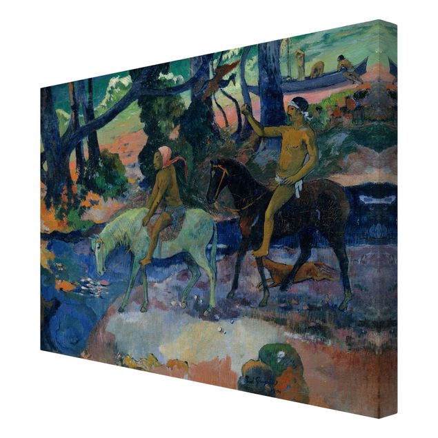 Art prints Paul Gauguin - Escape, The Ford