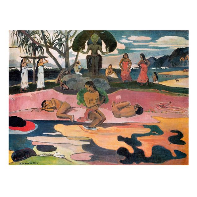 Beach wall art Paul Gauguin - Day Of The Gods (Mahana No Atua)