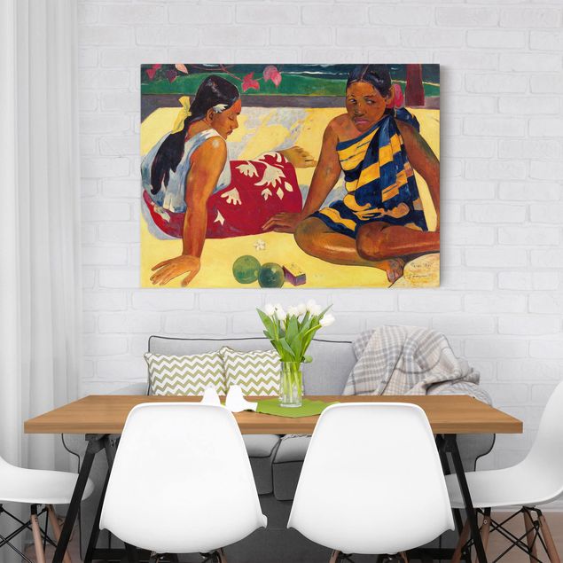 Art styles Paul Gauguin - Parau Api (Two Women Of Tahiti)