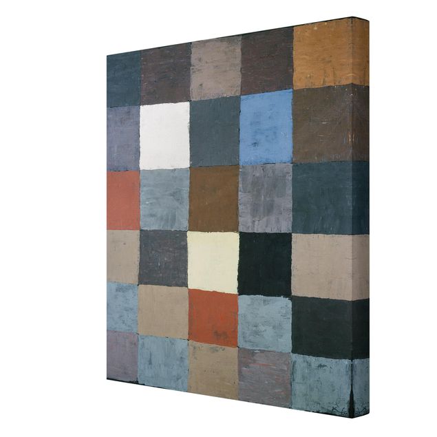 Paul Klee paintings Paul Klee - Color Chart (on Gray)