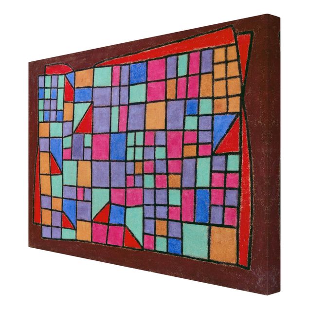 Paul Klee paintings Paul Klee - Glass Facade