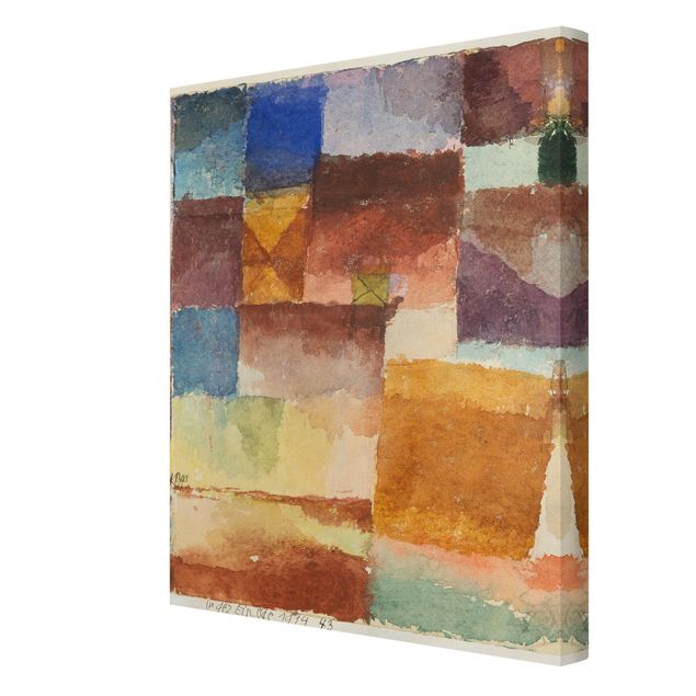 Prints brown Paul Klee - In the Wasteland