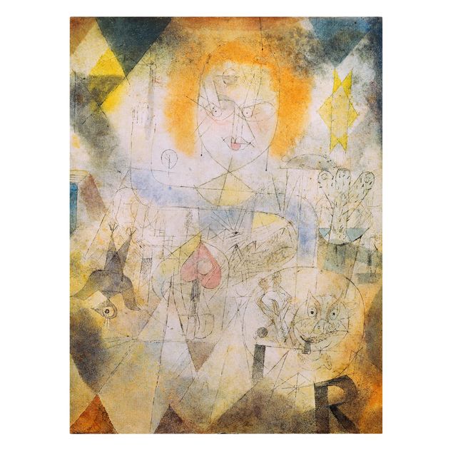 Canvas art Paul Klee - Irma Rossa