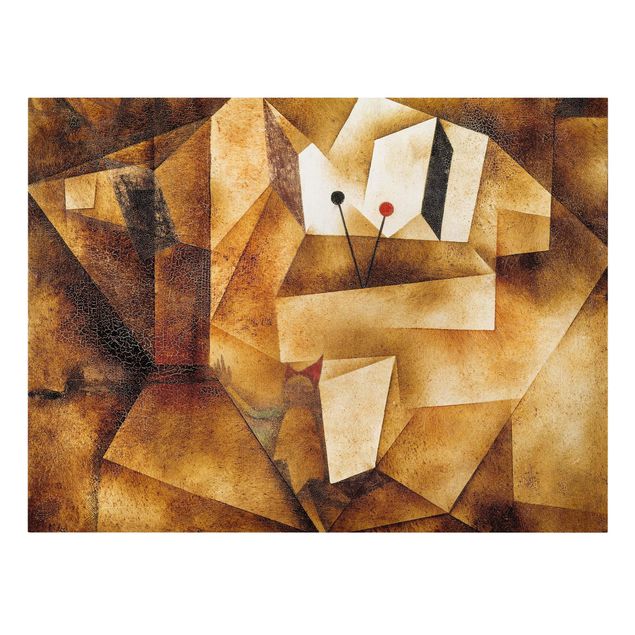 Abstract canvas wall art Paul Klee - Timpani Organ