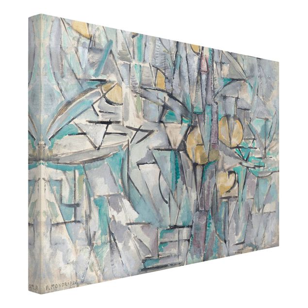 Canvas art Piet Mondrian - Composition X
