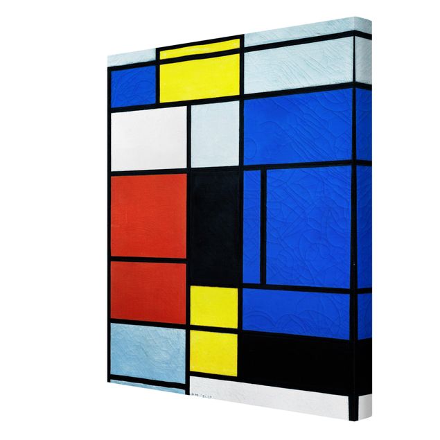 Abstract art prints Piet Mondrian - Tableau No. 1