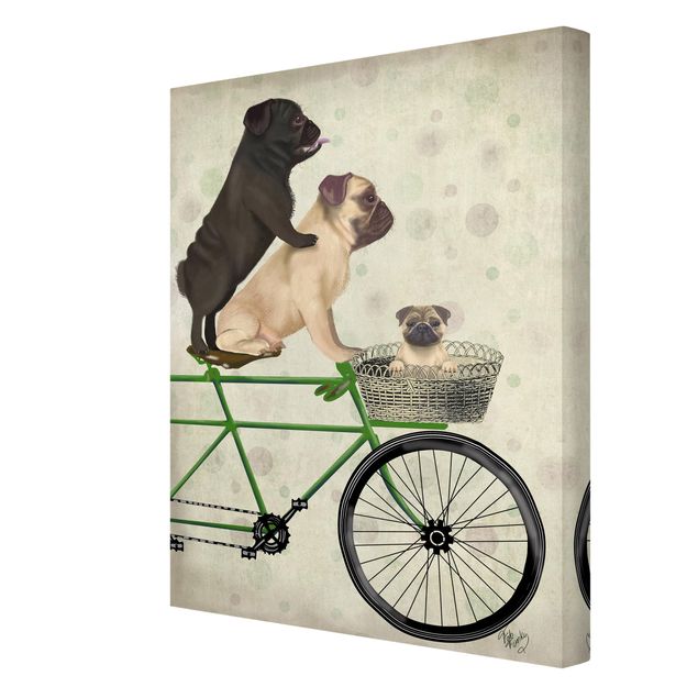 Animal wall art Cycling - Boobs On Bike