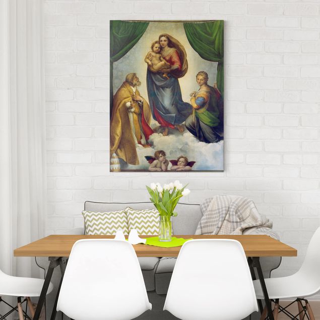 Expressionism painting Raffael - The Sistine Madonna