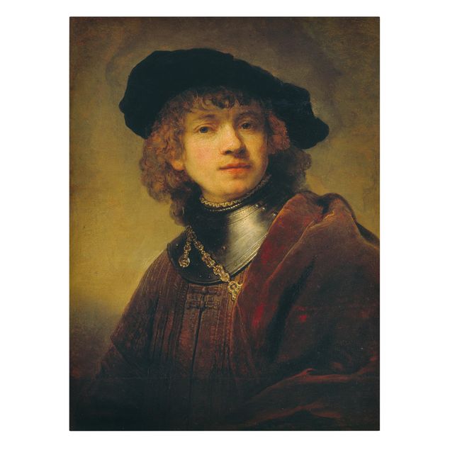 Art prints Rembrandt van Rijn - Self-Portrait