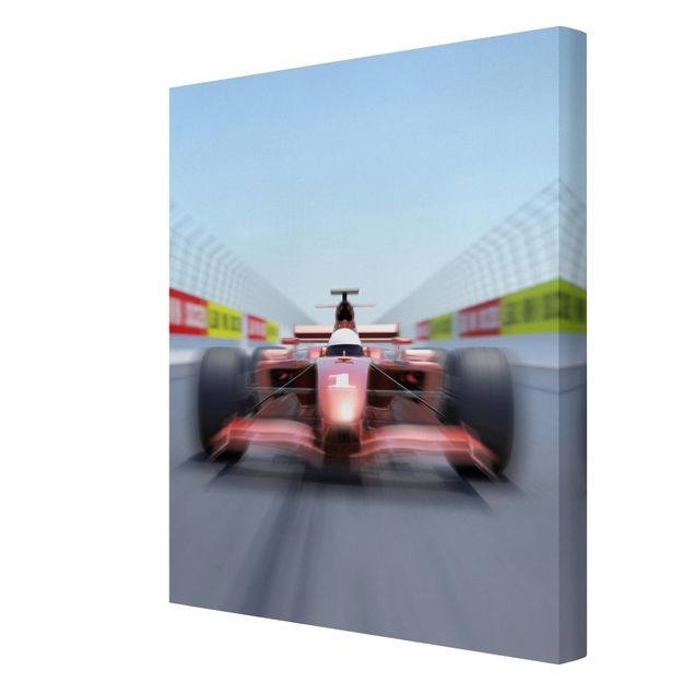 Canvas prints Race Car