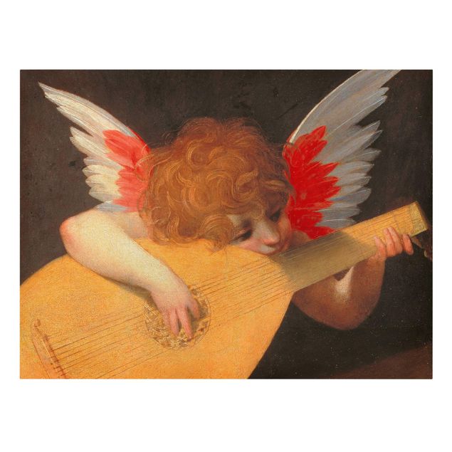 Canvas prints art print Rosso Fiorentino - Music Angel