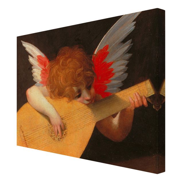 Prints modern Rosso Fiorentino - Music Angel