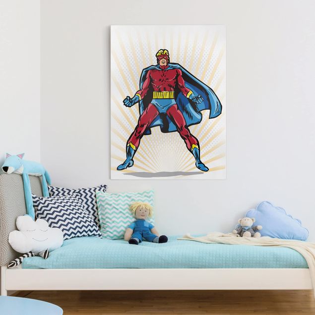 Contemporary art prints Superhero