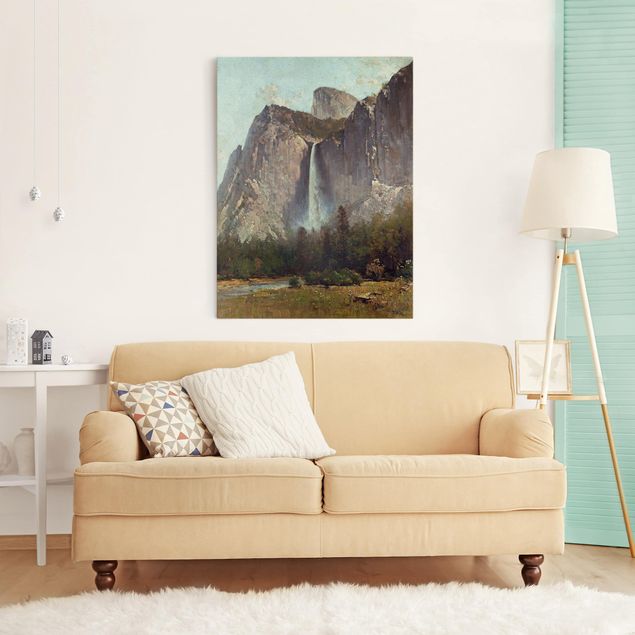 Art styles Thomas Hill - Bridal Veil Falls - Yosemite Valley
