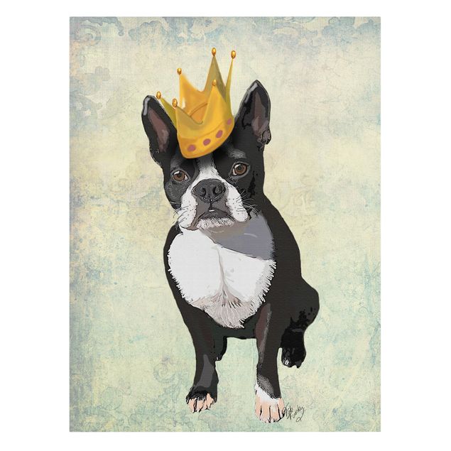 Prints animals Animal Portrait - Terrier King