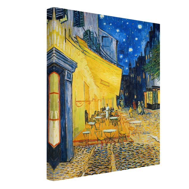 Post impressionism art Vincent van Gogh - Café Terrace at Night