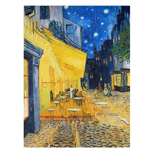 Art style Vincent van Gogh - Café Terrace at Night