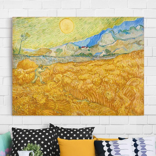 Kitchen Vincent Van Gogh - The Harvest, The Grain Field