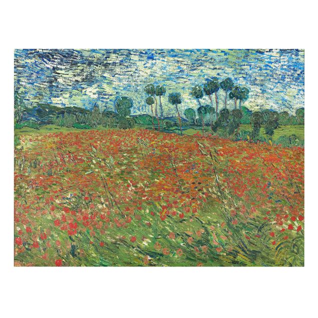 Art styles Vincent Van Gogh - Poppy Field