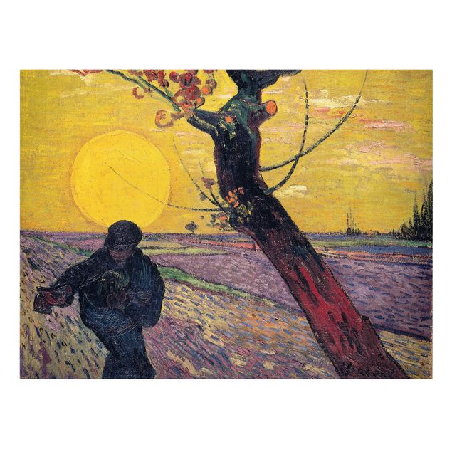 Art styles Vincent Van Gogh - Sower With Setting Sun