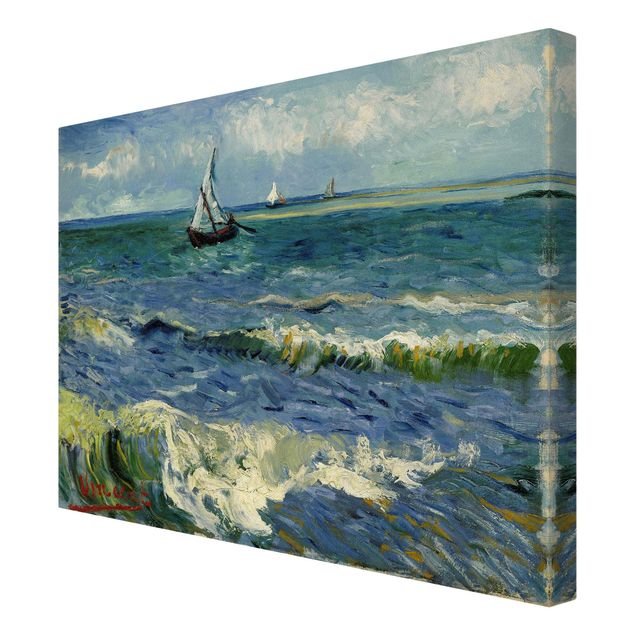 Landscape wall art Vincent Van Gogh - Seascape Near Les Saintes-Maries-De-La-Mer
