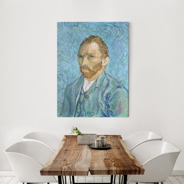 Pointillism Vincent Van Gogh - Self-Portrait 1889