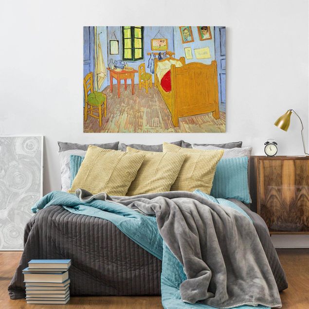 Impressionist art Vincent Van Gogh - Bedroom In Arles