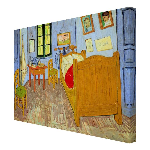 Dog canvas Vincent Van Gogh - Bedroom In Arles